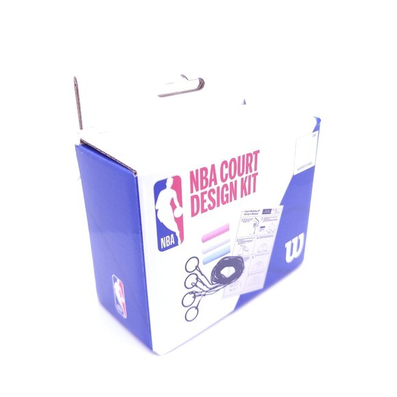 NBA Wilson Court Design Kit New Sealed NBA Chalk Stenciling Kit WTBA2001NBA New - Picture 2 of 8